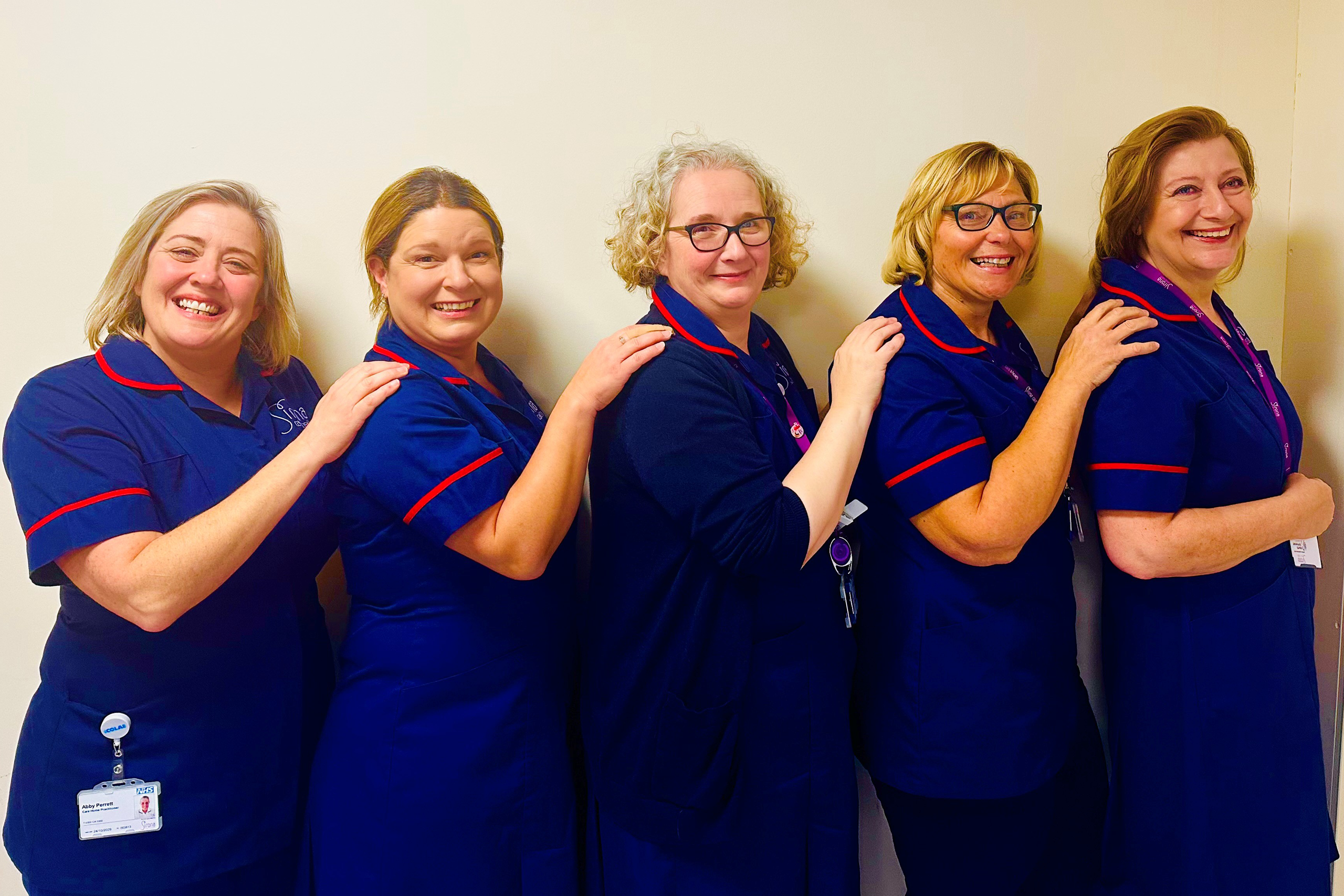 picture of care home support team.