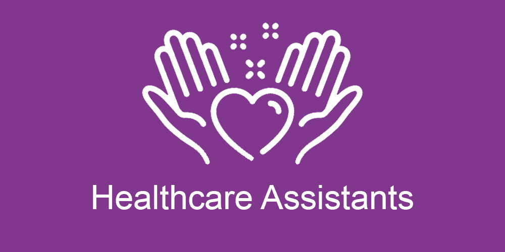Text says: Healthcare Assistant