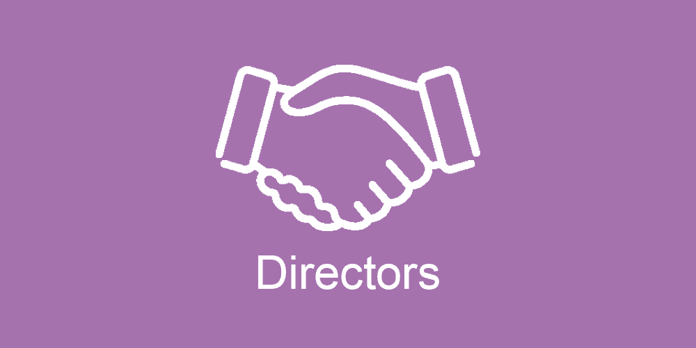 Text says: Directors
