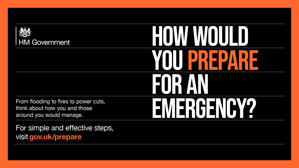 How would you prepare in an emergency?