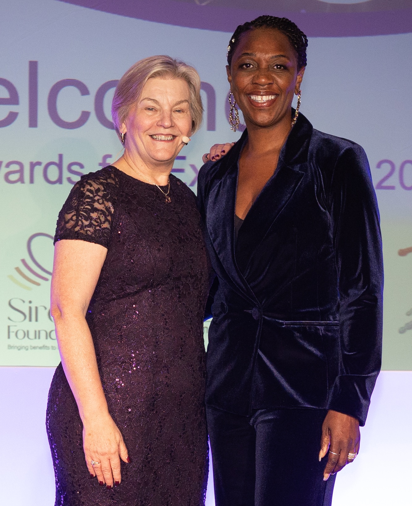 Our Interim Chief Executive Julie Sharma and our Chair Dr Barbara Brown.