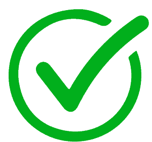 Green tick